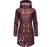 Navahoo Femmes Veste Fonctionnelle Imperméable Parka Dancing Parapluie