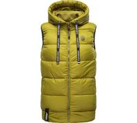 NAVAHOO Gilet 'Kassidy' olive / noir / blanc, Taille M