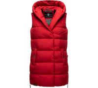 NAVAHOO Gilet 'Madilynaa' rouge feu, Taille S