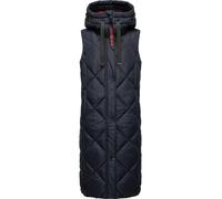 NAVAHOO Gilet 'Schnuckel' bleu marine / grenadine / noir, Taille S