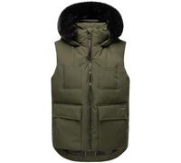 NAVAHOO Gilet 'Zimthäschen XIV' olive, Taille L