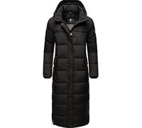 Navahoo Isalie Manteau d'hiver oversized pour femme avec capuche XS-XXL, Noir , M