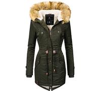 Navahoo La Viva Veste d'hiver Parka pour Dame Vert Olive 3XL