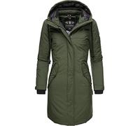 Navahoo Letiziaa Veste d'hiver Parka avec Capuche pour Dame Vert XL