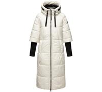 NAVAHOO Manteau d’hiver 'Ciao Miau XIV' blanc, Taille S