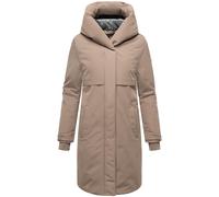 NAVAHOO Manteau d’hiver 'Domingaa 14' beige foncé, Taille M