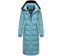NAVAHOO Manteau d’hiver 'Isalie' bleu clair / noir, Taille M