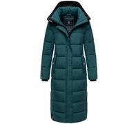 NAVAHOO Manteau d’hiver 'Isalie' émeraude / noir, Taille L