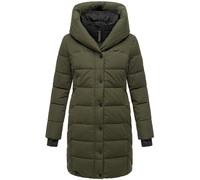 NAVAHOO Manteau d’hiver 'Knutschilein' kaki / vert foncé, Taille S