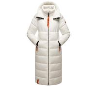 NAVAHOO Manteau d’hiver orange / noir / blanc cassé, Taille XS