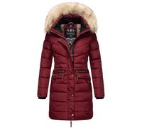 NAVAHOO Manteau d’hiver 'Paula' beige / bordeaux, Taille M