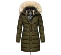 NAVAHOO Manteau d’hiver 'Paula' beige clair / olive, Taille XXL