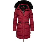 NAVAHOO Manteau d’hiver 'Paula' rouge foncé / noir, Taille XXL