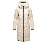 NAVAHOO Manteau d’hiver 'Sahnekatzii XIV' crème, Taille XS
