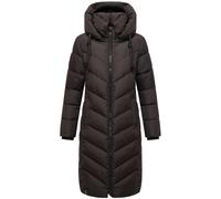 NAVAHOO Manteau d’hiver 'Sahnekatzii XIV' marron, Taille XS
