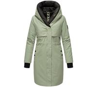 NAVAHOO Manteau d’hiver 'Snowelf' menthe / noir, Taille XXL