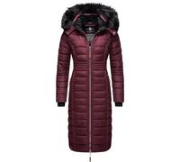 NAVAHOO Manteau d’hiver 'Umay' lie de vin, Taille L