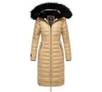 NAVAHOO Manteau d’hiver 'Umay' sable / noir, Taille M
