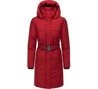 Navahoo Manteau D'Hiver Femme Avec Ceinture Et Capuche Doublée Gipfelspass XIV