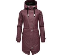 NAVAHOO Manteau fonctionnel 'Rainy Flower' bourgogne, Taille S