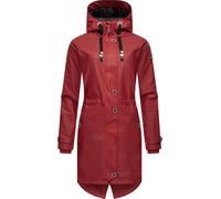 NAVAHOO Manteau fonctionnel 'Rainy Flower' rouge, Taille XXXL