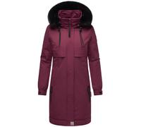 NAVAHOO Manteau mi-saison bourgogne / noir, Taille XL