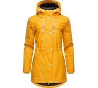 NAVAHOO Manteau mi-saison 'Rainy Forest' jaune / orange / blanc, Taille M