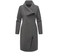 NAVAHOO Manteau mi-saison 'Samtrose' gris foncé, Taille L
