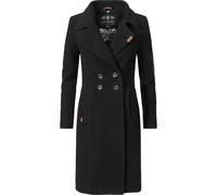 NAVAHOO Manteau mi-saison 'Wooly' noir, Taille M