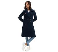 Navahoo Manteau trench-coat d'hiver pour femme B661, Navy, L