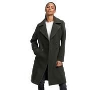 Navahoo Manteau trench-coat d'hiver pour femme B661, vert foncé, XL