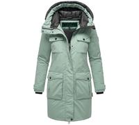NAVAHOO Parka d’hiver 'Eissturm 14' menthe / noir, Taille M