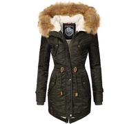 NAVAHOO Parka d’hiver 'La Viva' vert foncé, Taille XXXL-4XL