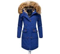 NAVAHOO Parka d’hiver 'Rosinchen' indigo / caramel, Taille XS
