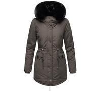 NAVAHOO Parka d’hiver 'Sweety Deluxe' anthracite / noir, Taille S