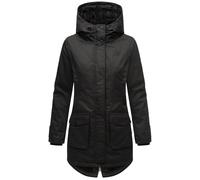 NAVAHOO Parka mi-saison 'Brinjaa' noir, Taille XL
