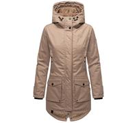 NAVAHOO Parka mi-saison 'Brinjaa' taupe, Taille XL