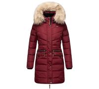 Navahoo Paula Manteau d'hiver pour Femme matelassé Long Bordeaux XXL