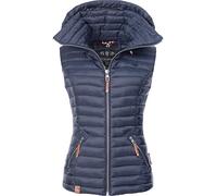 Navahoo Shadaa Gilet matelassée pour Dame mi-Saison Bleu foncé S