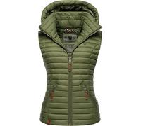 Navahoo Shadaa Gilet matelassée pour Dame mi-Saison Olive Poussiéreux XS