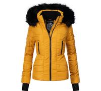 NAVAHOO Veste d’hiver 'Adele' safran / noir, Taille XS