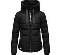 NAVAHOO Veste d’hiver 'Amayaa' noir / blanc, Taille XL