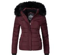NAVAHOO Veste d’hiver 'Miamor' lie de vin / noir, Taille XL