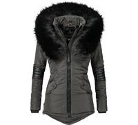 NAVAHOO Veste d’hiver 'Nirvana' gris foncé, Taille S