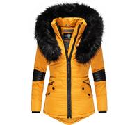 NAVAHOO Veste d’hiver 'Nirvana' jaune / noir, Taille S