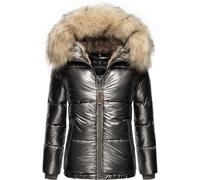 NAVAHOO Veste d’hiver 'Tikunaa' argent, Taille L