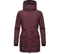 NAVAHOO Veste d’hiver violet foncé / noir / blanc, Taille L