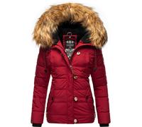 NAVAHOO Veste d’hiver 'Zoja' noisette / rouge, Taille S