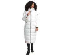 Navahoo Veste d'hiver longue pour femme - Manteau d'hiver matelassé chaud - B926, blanc cassé, M