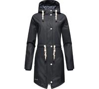 NAVAHOO Veste fonctionnelle 'Flower of Ocean' bleu marine / blanc, Taille XS